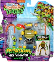 Playmates actiefiguur TMNT Metalhead - mix & match mutant speelgoed