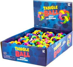 Keycraft jouet Tangle Balls - balle anti-stress colorée pour enfants