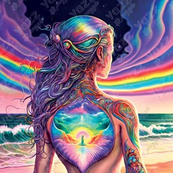 Yazz puzzle Tattoo Scene - puzzle 1023 pièces multicolore