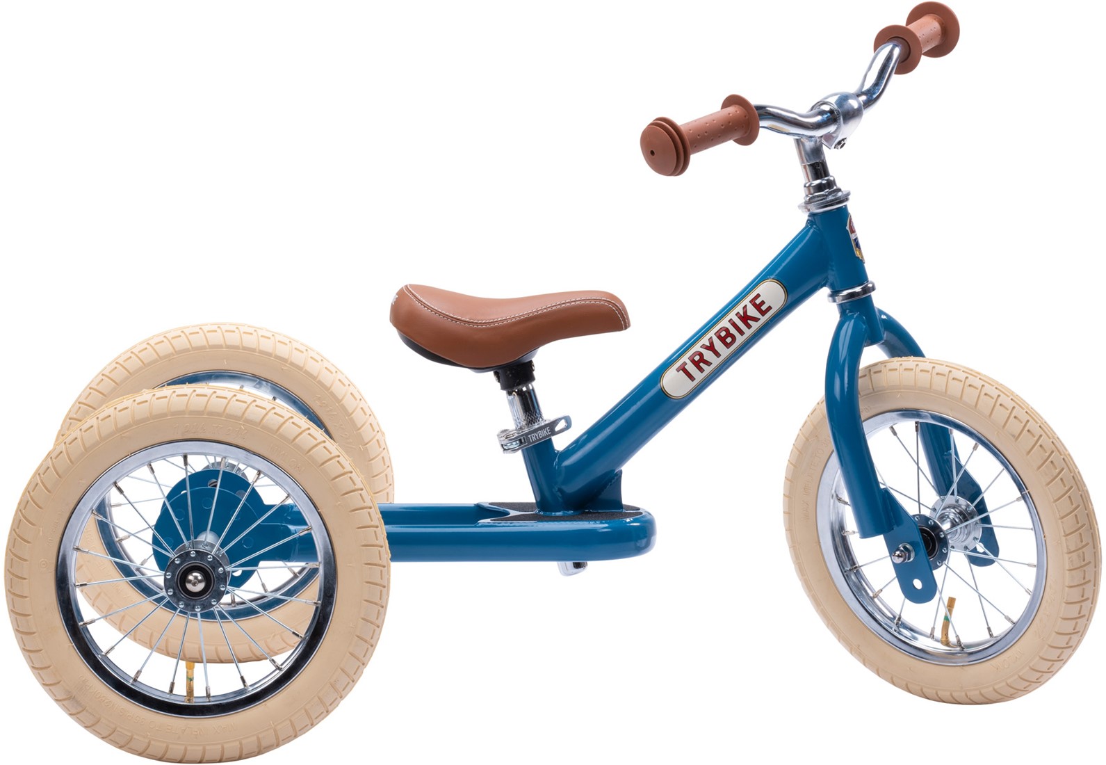 Trybike draisienne 2 1 Vintage Bleu