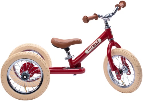 Trybike 2 in 1 stem vintage Red Bicycle Planet Happy