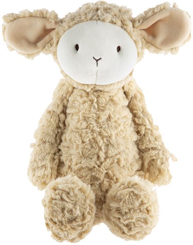 Creative Craft Group knuffel schaap pluche 25 cm beige kindercadeau