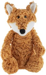 Creative Craft Group knuffel vos pluche 25 cm zacht speelgoed