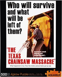 Aquarius puzzel Texas Chainsaw Massacre - 500 stukjes legpuzzel