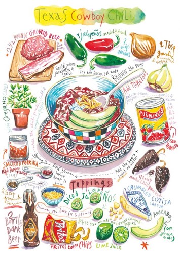 Magnolia legpuzzel Texas Cowboy Chili - 1000 stukjes puzzelplezier
