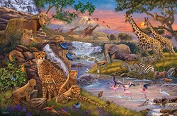 Ravensburger puzzle Animaux du continent africain 3000 pièces