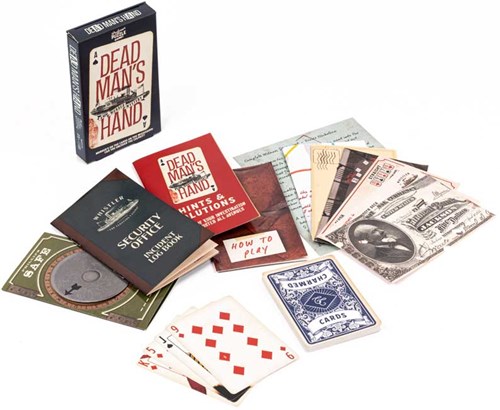 Professor Puzzle jeu de cartes mystère meurtre Dead Mans Hand 12+-2