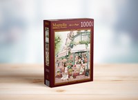 Magnolia puzzel bloemist - 1000 stukjes legpuzzel voor volwassenen-2