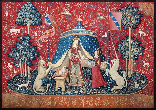 Eurographics puzzel The Lady and the Unicorn 1000 stukjes puzzelspel
