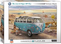 Eurographics puzzel The Love & Hope VW Bus - Greg Giordano - 1000 stukjes-2