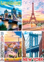 Nathan The Most Beautiful Cities in the World -  Teile