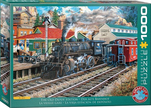 Eurographics Der Alte Bahnhof - 1000 Teile-2