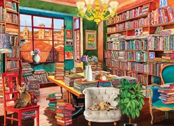 Eurographics legpuzzel Die alte Bibliothek - 1000 stukjes karton