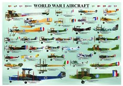 Eurographics puzzel World War I Aircraft - 1000 stukjes