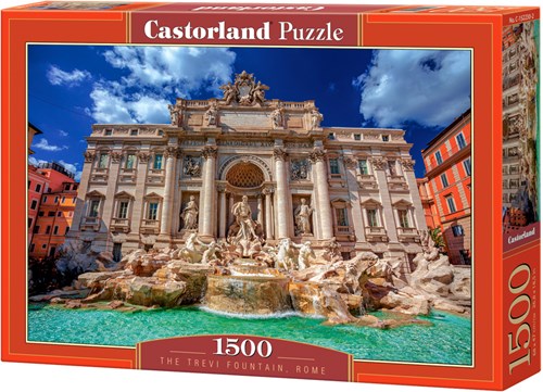 Castorland puzzel Trevi fontein Rome 1500 stukjes legpuzzel-2