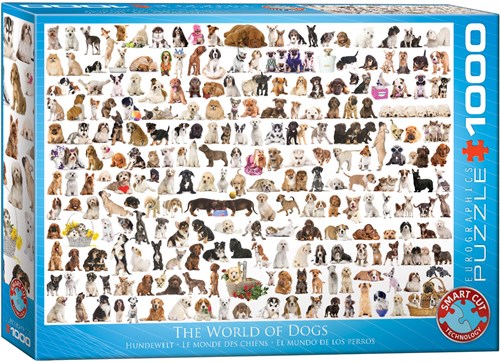 Eurographics puzzle chiens animaux - puzzle 1000 pièces-2