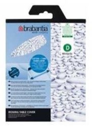 Brabantia strijkplankhoes katoen D 135x45 cm blauw schuimlaag