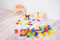 TickiT educatief speelgoed doorschijnende kleurinsecten - 96 stuks-3