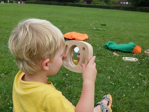 TickiT lachspiegel houten speelgoed convex concave dubbelzijdig-2