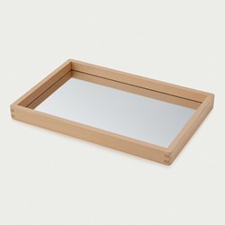TickiT houten spiegelbakje educatief speelgoed met spiegel