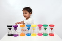 TickiT zandloper educatief speelgoed paars 15 minuten timer-3