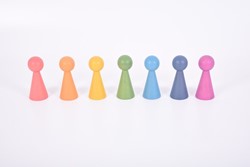 TickiT Regenboog Houten Figuren