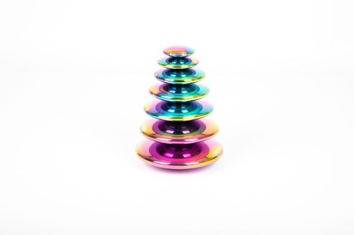 TickiT jouet sensoriel boutons réfléchissants - 7 pièces couleur