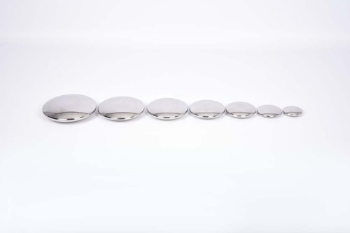 Tickit SENSORY REFLECTIVE SILVER BUTTONS