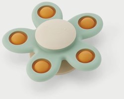 TickiT sensorisch speelgoed SiliSoft Flower Spinner neutraal siliconen