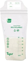 Tigex sachets de conservation du lait maternel 180ml - 20 pièces - sans BPA et étanches