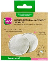 Tigex - Breastfeeding - Nursing pads (6x) - Reusable - Normal-2