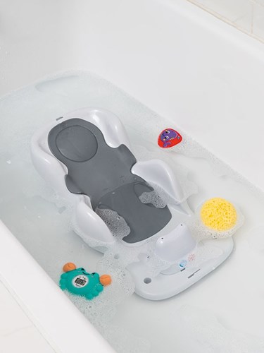 Tigex siège de bain bébé anatomique - insert de bain pour confort et sécurité-2