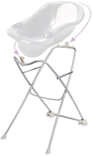 Tigex support de bain anatomique - siège de bain bébé multicolore ergonomique-2