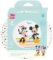 Tigex assiette creuse Disney enfant Mickey Mouse & Minnie - colorée et solide-2