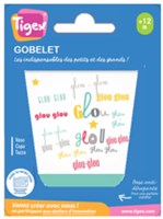 Tigex gobelet enfant base antidérapante - coloré et solide-2