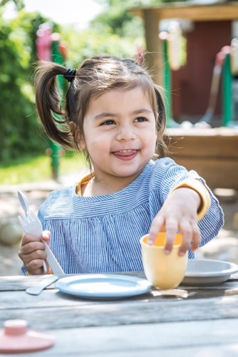 Dantoy BIOplastic set déjeuner jouet 94 pièces vaisselle enfant durable-2