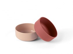 Dantoy set de bols bébé rouge sable plastique durable 2 pièces