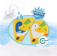 Ses badboek dino's - waterkleurboek voor kinderen - herbruikbaar en waterbestendig-3