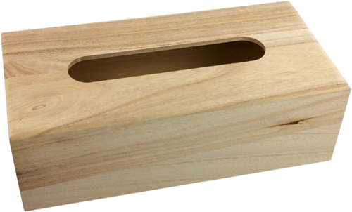 Playwood boîte à mouchoirs en bois à décorer - activité créative pour enfants
