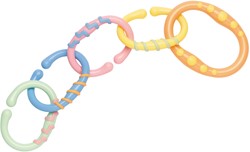 Tolo Baby Liens en Caoutchouc Couleur Pastel - 5 pièces