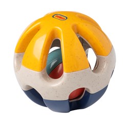 Tolo Bio Rammelaar Bal - Multicolor duurzaam speelgoed voor baby's