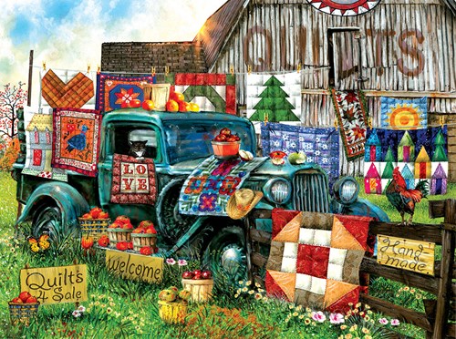 SunsOut puzzle casse-tête Tom Wood Quilts for Sale 1000 pièces