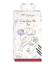 Tombow Brushpen Set One Line Art – Dessin Créatif et Accents de Couleur