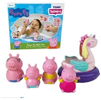Toomies Peppa Pig badspeelgoed set - kleurrijke badfiguren voor kinderen