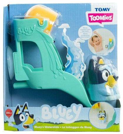 Spectron Bluey badspeelgoed waterglijbaan voor kinderen 18+ maanden