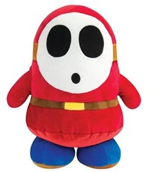 Tomy Super Mario pluche Mocchi Mocchi Shy Guy 30 cm - knuffel