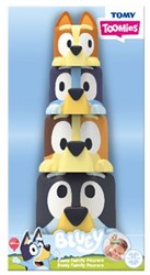 Spectron Bluey Familie badspeelgoed stapel- en schenkbekers 4-delig