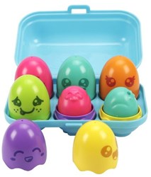 Toomies jouet Hide & Squeak Bright Chicks boîte à œufs sensorielle