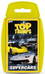 Winning Moves jeu de cartes Supercars Top Trumps - cartes à jouer et supercars
