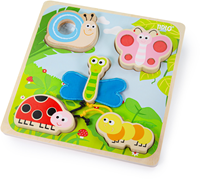 Tidlo houten puzzel - educatief insecten speelgoed voor kinderen